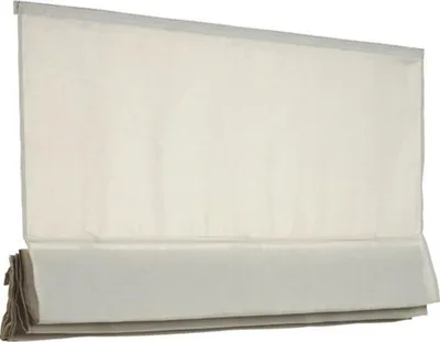 Imagen del producto de Unyqoos® Estor enrollable translúcido color arena, 100x180 cm (ancho x alto), con sistema de cordón