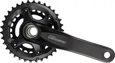 Produktbild von SHIMANO Kurbelgarnitur DEORE FC-M6000 Kurbelgarnitur - 10-fach, 175 mm, 34-24...