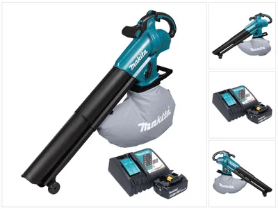 Immagine prodotto di Soffiatore e aspirapolvere a batteria Makita DUB 187 RG 18 V Brushless + 1x batteria 6,0 Ah + caricabatterie