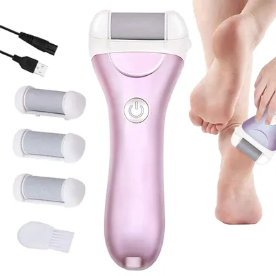 Produktbild von Elektrische Fuß & Fersen Hornhautentferner,Bimssteinreibe,USB Aufladung