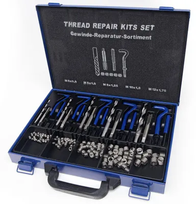 Immagine prodotto di Set-kit elicoidi da M5-M12 per riparazione dei filetti, Hbm