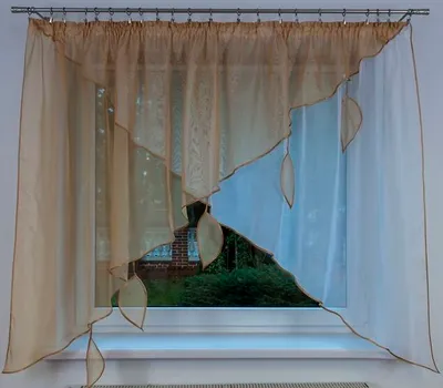 Produktbild von Hotová záclona Grecja 300x140 Béžová