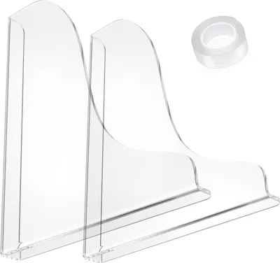 Produktbild von 2 Stück transparenter Dusch-Spritzschutz, Acryl-Winkelschutz, Wannenecken-Wasserschutz für das Badezimmer zu Hause