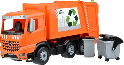 Zdjęcie produktu dla Śmieciarka WORXX Mercedes-Benz Arocs, 52 cm