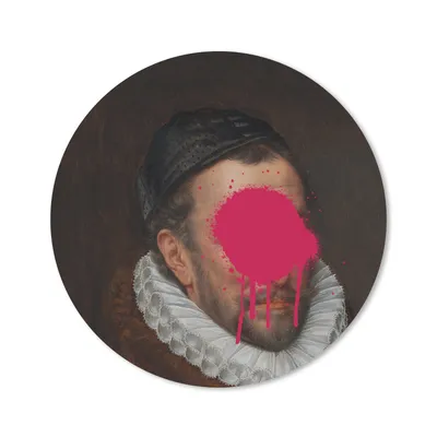 Produktbild von MuchoWow® Mauspad Mousepad Wilhelm von Oranien - Kunst - Gemälde 30x30 cm - Mousepads - Maus Mat - Pad - Mausunterlage - Tischunterlage - Schreibtischmatten