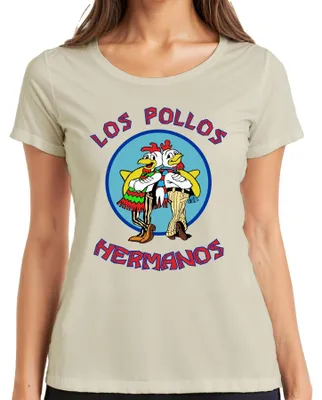 Obrázek produktu pro LOS POLLOS HERMANOS fast food kultovní série fanoušků kultovní fanart dámské tričko, přírodní, L