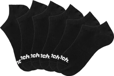 Produktbild von Bench Sportsocken Damen Herren Sneaker Socken ,  Niedrige Socken 6 -teilig 6x schwarz Größe 35/38