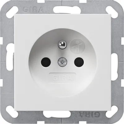 Image de GIRA 048503, Blanc, 250 V, 16 A