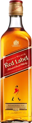 Immagine prodotto di Johnnie Walker Red Label, Blended Scotch Whisky, alcol, bevanda alcolica, bottiglia, 40%, 1 L, 756278