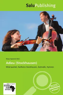 Produktbild von Adieu (Stockhausen)