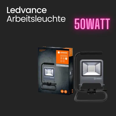 Produktbild von Ledvance LED Arbeitsstrahler 50 Watt, 2 m Kabel