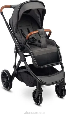 Produktbild von CARETERO RATIO Kinderwagen Buggy mit Liegefunktion - Klappbar, 11 kg - Dunkelgrau