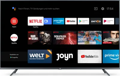 Produktbild von Xiaomi Mi 4K Ultra HD LED, 138,8cm (55 Zoll), MI SMART TV 4S 55", Android TV 9.0, Triple Tuner