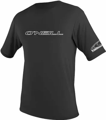 Immagine prodotto di O'Neill Basic Skins S/S Rash Tee, Maglietta, Adulti, Uomo, Nero, Bianco, Immagine, XL