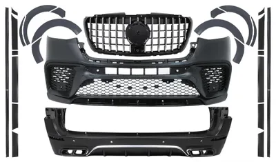 Produktbild von Stoßstange Kühlergrill Bodykit für Mercedes Sprinter W907 W910 6,9 m 2019–2021.