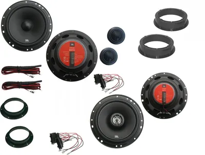 Produktbild von JBL Lautsprecher Set für VW Golf 5 1Km Bj 03-12 Tür vorne hinten 375 Watt