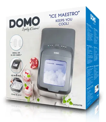 Zdjęcie produktu dla Kostkarka do lodu - DOMO DO9247IB