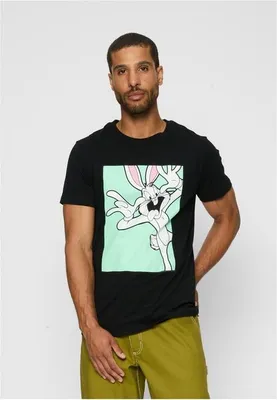Produktbild von MC568 - Looney Tunes Bugs Bunny Funny Face Tee black S