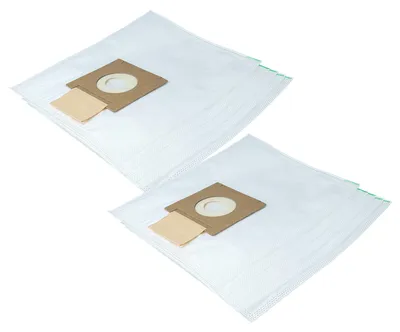 Produktbild von vhbw 10x Staubbeutel kompatibel mit Dirt Devil Swiffy Plus Staubsauger - 32,7cm x 27,3cm Weiß