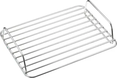 Produktbild von masterclass KitchenCraft Umkehrbarer Backofenrost of Edelstahl 32 x 23,5 cm