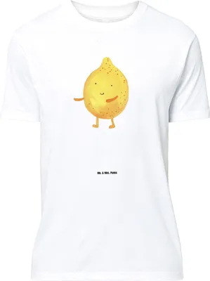 Produktbild von Mr. & Mrs. Panda Größe M T-Shirt Beste Freunde Zitrone - Weiß - Geschenk, Tshirt, Shirt, Fehlende Keywords, mit Spruch, Herren, Lustige Sprüche