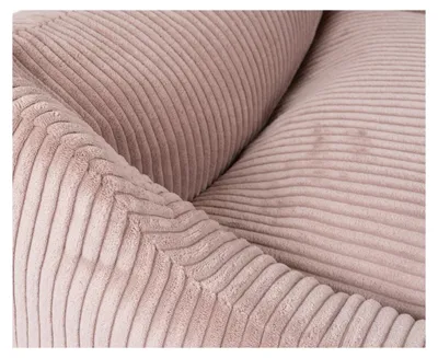 Immagine prodotto di Cuccia per cani Knuffelwuff in velluto a coste con carattere intrecciato a mano Olivia XXL 120 x 85 cm Rosa