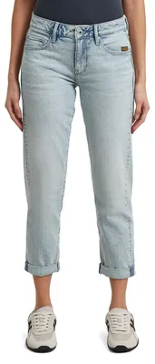 Productafbeelding van G-STAR dames jeans, model Kate Boyfriend, kleur Sun Faded Blue Galena, maat 29W x 32L