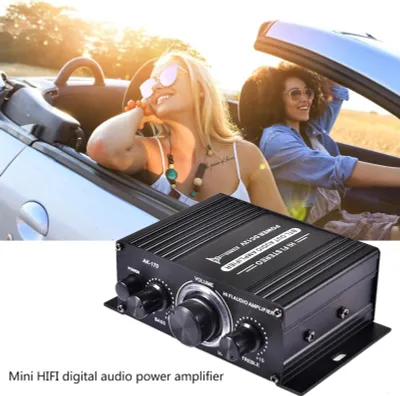 Obrázek produktu pro DC12V zesilovač HiFi Car Stereo Music Receiver FM MP3 Zesilovač napájení