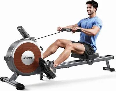 Produktbild von Famanu Rudergerät Multifunktional - 150 kg - 165 cm