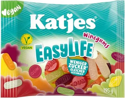 Produktbild von Katjes EasyLife Winegums 195g
