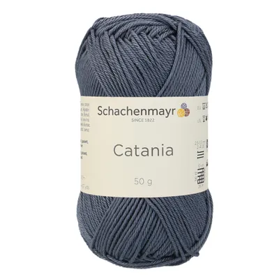 Image de Schachenmayr Catania, 50g Graphite Fils à tricoter main