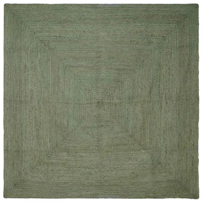 Immagine prodotto di vidaXL Tappeto quadrato verde oliva 300 x 300 cm in juta
