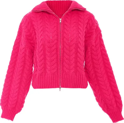 Obrázek produktu pro Dámský svetr Sookie – fuchsiová, M/L