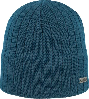 Eisglut Strickmütze Texg mit Fleeceinnenband in blau