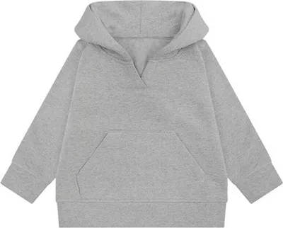 Immagine prodotto di Larkwood - Felpa con cappuccio per bambini RW9267 (68) (grigio screziato)