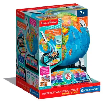 Zdjęcie produktu dla Clementoni Interactive Eduglobus Exploreglobe 50848