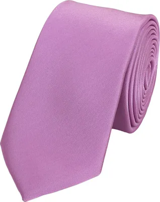 Produktbild von Schlips Krawatte Krawatten Binder 8cm pink rosa helles lila uni Fabio Farini