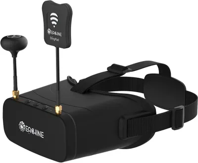 Produktbild von Eachine EV800DM Varifocal 5.8G 40CH Diversity FPV-Brille mit HD DVR 3 Zoll 900 * 600 Video Headset Eingebauter 2000mAh Akku