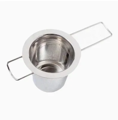 Produktbild von Teesieb, Teesieb für Tasse, Teefilter mit Deckel, Wiederverwendbar, für Teetassen