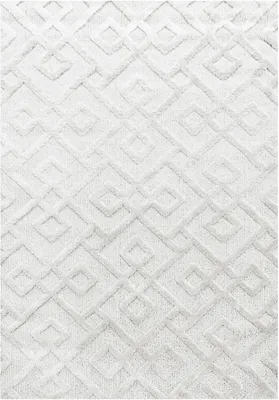 Produktbild von Hochflor Teppich Pepe Läufer, Farbe: Creme, Größe:60x110 cm