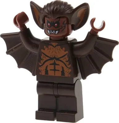 Produktbild von 1x Lego Minifigur Monster Fighters Bat Monster Fledermaus 9468 10301pb01 mof009