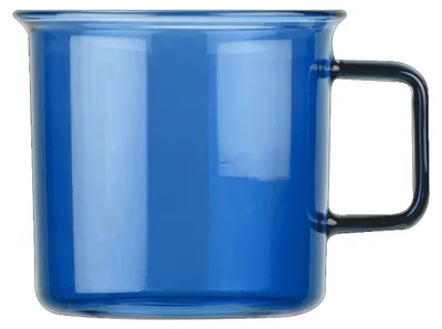 Produktbild von Muurla Teeglas Tasse Blau aus hitzebeständigem Glas (350ml)
