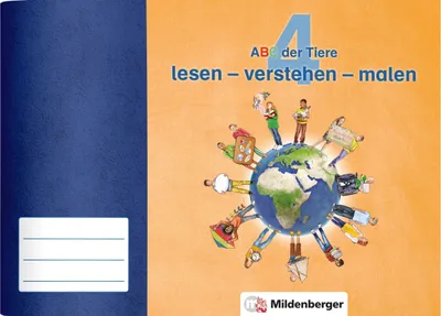 Produktbild von ABC der Tiere 4 · lesen - verstehen - malen
