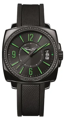 Produktbild von Thomas Sabo Rebel at Heart Uniuhr schwarz WA0106-208-203