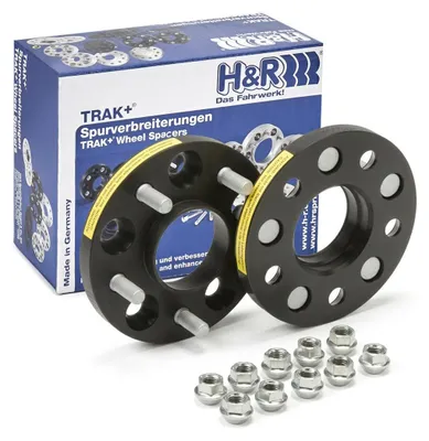 Immagine prodotto di H&R Distanziatori ruota da 15 mm, piastra distanziatrice a 5 fori, passo 114,3 mm, compatibili con HYUNDAI Tucson (TL, TLE) e KIA SPORTAGE (SL)