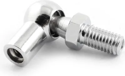 Produktbild von Gasfeder Stangenende Fitting M8 Aussengewinde Kugelbolzen Kugelzapfen fuer Gasdruckfeder Gasfeder Heckklappe Frontklappe