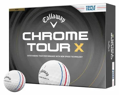 Produktbild von Callaway Chrome Tour X Trptrk Golfbälle Weiß 12 Balls Weiß 12 Balls