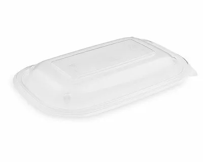 Produktbild von 100x Domdeckel klar für Mikrowellenschalen 'M' - 22x15x2 cm