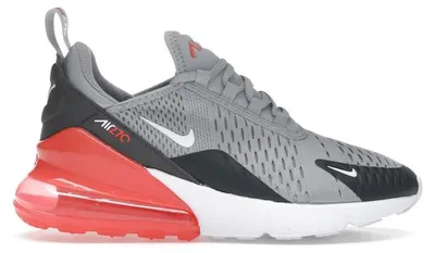 Produktbild von Nike Air Max 270 Wolf Grey Anthracite Bright Crimson White (GS) - EU 35.5