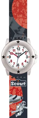 Produktbild von Scout Jungen Armbanduhr Star Kids 280393038 Weltraum, Astronaut, Raumschiff